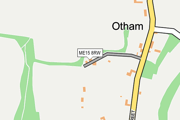 ME15 8RW map - OS OpenMap – Local (Ordnance Survey) ME15 8RW map - OS OpenMap – Local (Ordnance Survey)