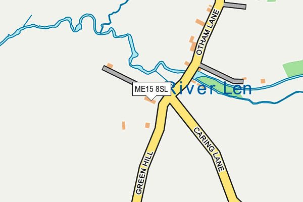 ME15 8SL map - OS OpenMap – Local (Ordnance Survey)