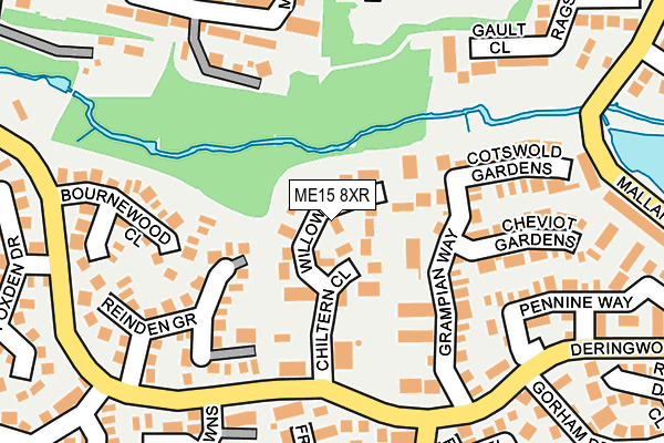 ME15 8XR map - OS OpenMap – Local (Ordnance Survey) ME15 8XR map - OS OpenMap – Local (Ordnance Survey)