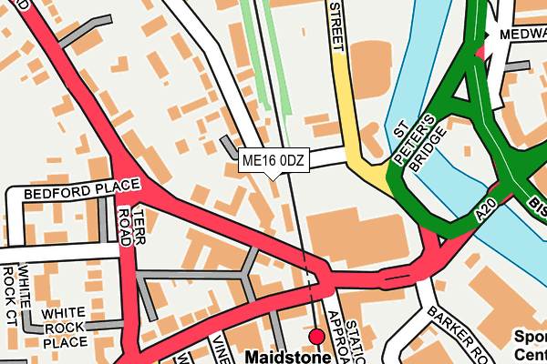 ME16 0DZ map - OS OpenMap – Local (Ordnance Survey) ME16 0DZ map - OS OpenMap – Local (Ordnance Survey)