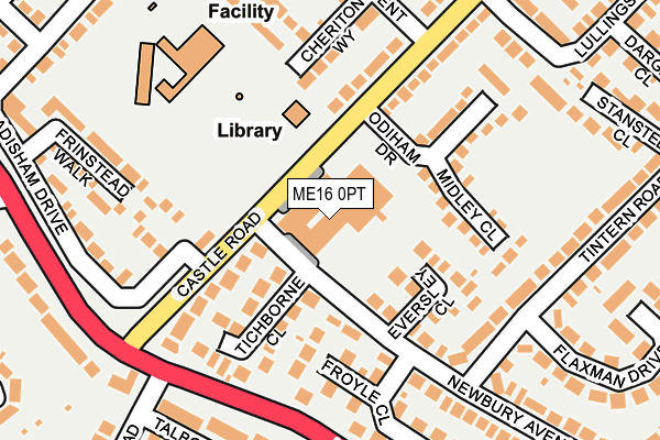 ME16 0PT map - OS OpenMap – Local (Ordnance Survey) ME16 0PT map - OS OpenMap – Local (Ordnance Survey)