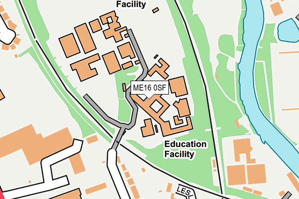 ME16 0SF map - OS OpenMap – Local (Ordnance Survey) ME16 0SF map - OS OpenMap – Local (Ordnance Survey)