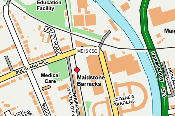 ME16 0SQ map - OS OpenMap – Local (Ordnance Survey) ME16 0SQ map - OS OpenMap – Local (Ordnance Survey)