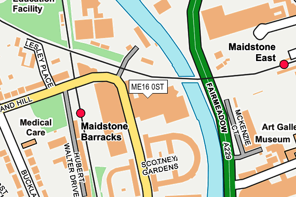 ME16 0ST map - OS OpenMap – Local (Ordnance Survey) ME16 0ST map - OS OpenMap – Local (Ordnance Survey)