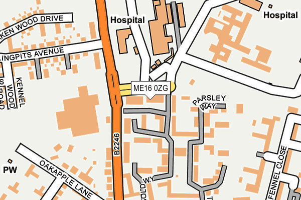 ME16 0ZG map - OS OpenMap – Local (Ordnance Survey) ME16 0ZG map - OS OpenMap – Local (Ordnance Survey)