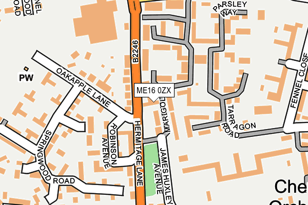 ME16 0ZX map - OS OpenMap – Local (Ordnance Survey) ME16 0ZX map - OS OpenMap – Local (Ordnance Survey)