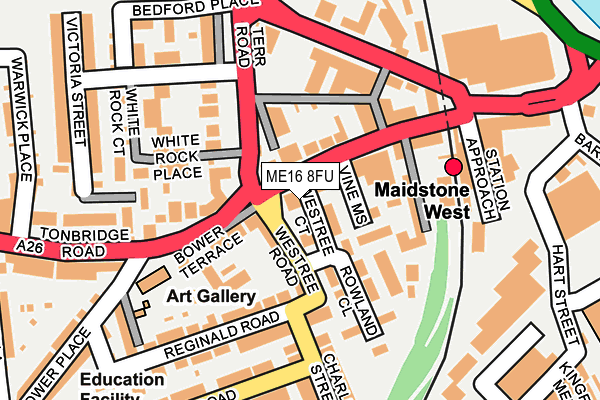 ME16 8FU map - OS OpenMap – Local (Ordnance Survey) ME16 8FU map - OS OpenMap – Local (Ordnance Survey)