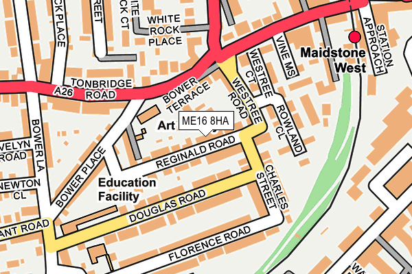 ME16 8HA map - OS OpenMap – Local (Ordnance Survey) ME16 8HA map - OS OpenMap – Local (Ordnance Survey)