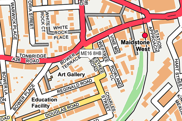 ME16 8HB map - OS OpenMap – Local (Ordnance Survey) ME16 8HB map - OS OpenMap – Local (Ordnance Survey)