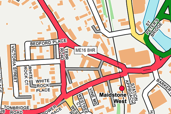 ME16 8HR map - OS OpenMap – Local (Ordnance Survey) ME16 8HR map - OS OpenMap – Local (Ordnance Survey)