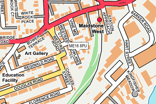 ME16 8PU map - OS OpenMap – Local (Ordnance Survey) ME16 8PU map - OS OpenMap – Local (Ordnance Survey)