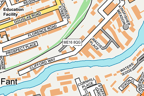 ME16 8QG map - OS OpenMap – Local (Ordnance Survey) ME16 8QG map - OS OpenMap – Local (Ordnance Survey)