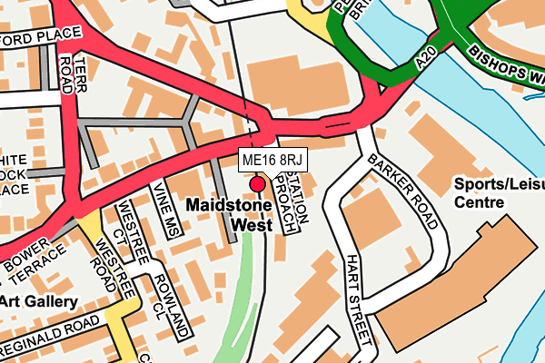 ME16 8RJ map - OS OpenMap – Local (Ordnance Survey) ME16 8RJ map - OS OpenMap – Local (Ordnance Survey)