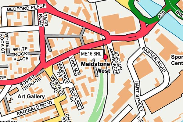 ME16 8RL map - OS OpenMap – Local (Ordnance Survey) ME16 8RL map - OS OpenMap – Local (Ordnance Survey)