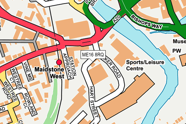 ME16 8RQ map - OS OpenMap – Local (Ordnance Survey) ME16 8RQ map - OS OpenMap – Local (Ordnance Survey)