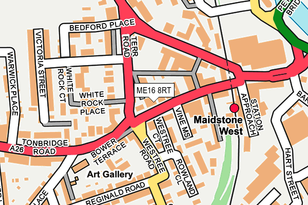 ME16 8RT map - OS OpenMap – Local (Ordnance Survey) ME16 8RT map - OS OpenMap – Local (Ordnance Survey)