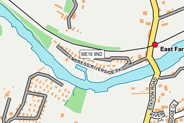 ME16 9ND map - OS OpenMap – Local (Ordnance Survey) ME16 9ND map - OS OpenMap – Local (Ordnance Survey)