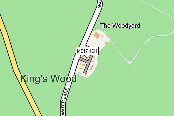 ME17 1DH map - OS OpenMap – Local (Ordnance Survey) ME17 1DH map - OS OpenMap – Local (Ordnance Survey)