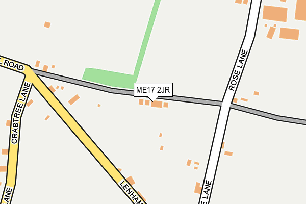ME17 2JR map - OS OpenMap – Local (Ordnance Survey) ME17 2JR map - OS OpenMap – Local (Ordnance Survey)