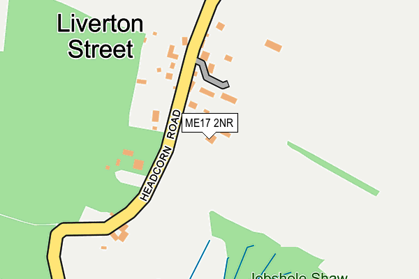 ME17 2NR map - OS OpenMap – Local (Ordnance Survey) ME17 2NR map - OS OpenMap – Local (Ordnance Survey)