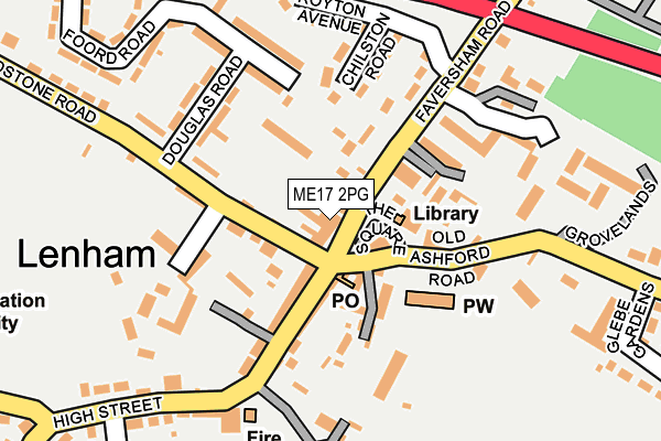 ME17 2PG map - OS OpenMap – Local (Ordnance Survey) ME17 2PG map - OS OpenMap – Local (Ordnance Survey)