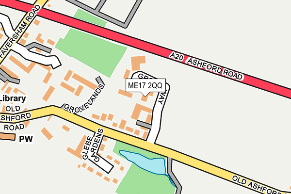 ME17 2QQ map - OS OpenMap – Local (Ordnance Survey) ME17 2QQ map - OS OpenMap – Local (Ordnance Survey)