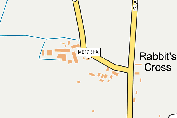 ME17 3HA map - OS OpenMap – Local (Ordnance Survey)