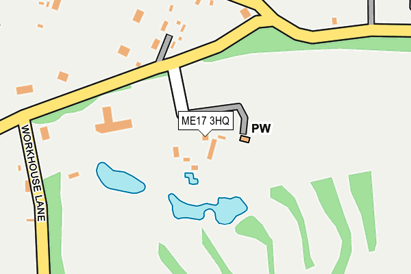 ME17 3HQ map - OS OpenMap – Local (Ordnance Survey)