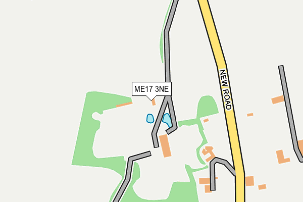 ME17 3NE map - OS OpenMap – Local (Ordnance Survey) ME17 3NE map - OS OpenMap – Local (Ordnance Survey)