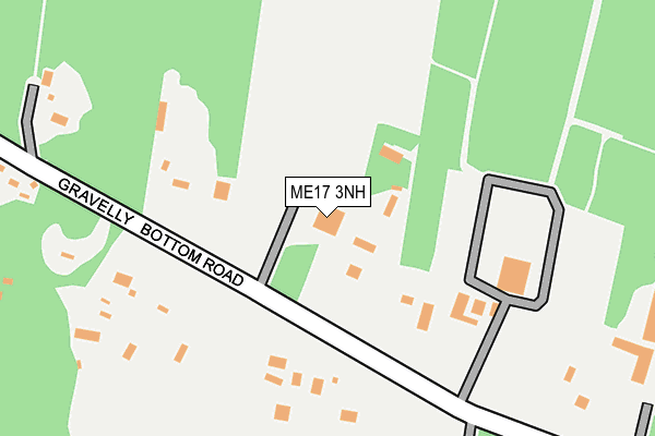 ME17 3NH map - OS OpenMap – Local (Ordnance Survey)