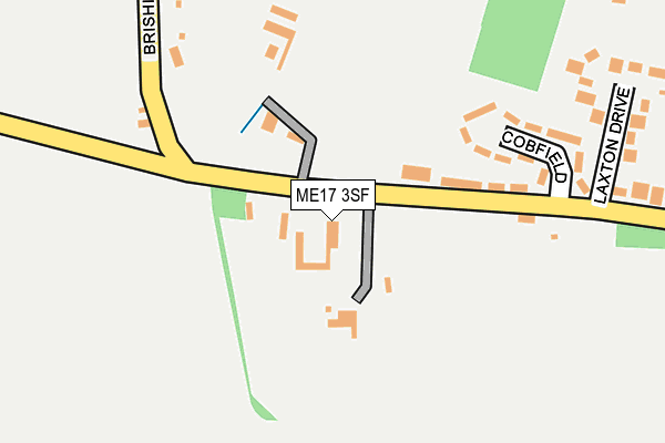 ME17 3SF map - OS OpenMap – Local (Ordnance Survey) ME17 3SF map - OS OpenMap – Local (Ordnance Survey)