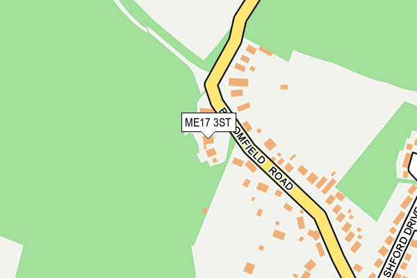 ME17 3ST map - OS OpenMap – Local (Ordnance Survey) ME17 3ST map - OS OpenMap – Local (Ordnance Survey)