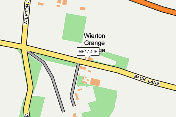 ME17 4JP map - OS OpenMap – Local (Ordnance Survey) ME17 4JP map - OS OpenMap – Local (Ordnance Survey)