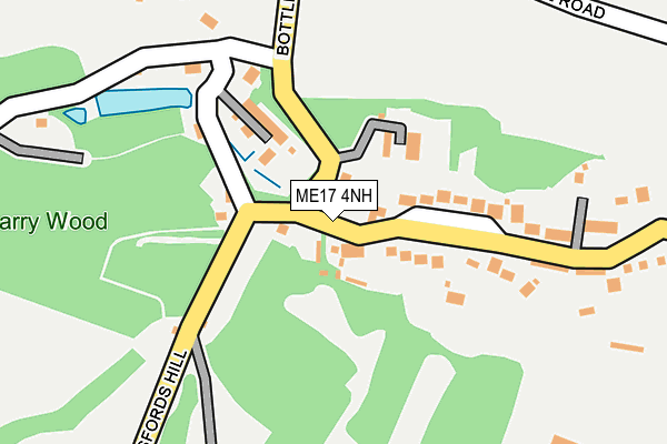 ME17 4NH map - OS OpenMap – Local (Ordnance Survey) ME17 4NH map - OS OpenMap – Local (Ordnance Survey)