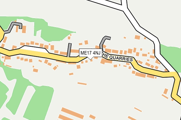 ME17 4NJ map - OS OpenMap – Local (Ordnance Survey) ME17 4NJ map - OS OpenMap – Local (Ordnance Survey)