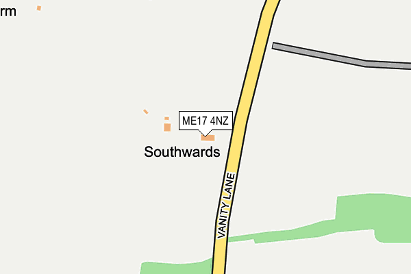 ME17 4NZ map - OS OpenMap – Local (Ordnance Survey) ME17 4NZ map - OS OpenMap – Local (Ordnance Survey)