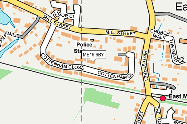 ME19 6BY map - OS OpenMap – Local (Ordnance Survey) ME19 6BY map - OS OpenMap – Local (Ordnance Survey)