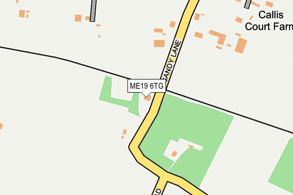 ME19 6TG map - OS OpenMap – Local (Ordnance Survey) ME19 6TG map - OS OpenMap – Local (Ordnance Survey)