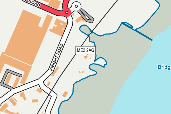 ME2 2AG map - OS OpenMap – Local (Ordnance Survey) ME2 2AG map - OS OpenMap – Local (Ordnance Survey)