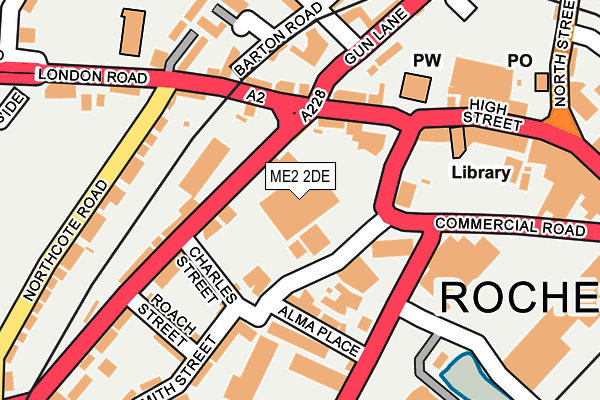 ME2 2DE map - OS OpenMap – Local (Ordnance Survey) ME2 2DE map - OS OpenMap – Local (Ordnance Survey)