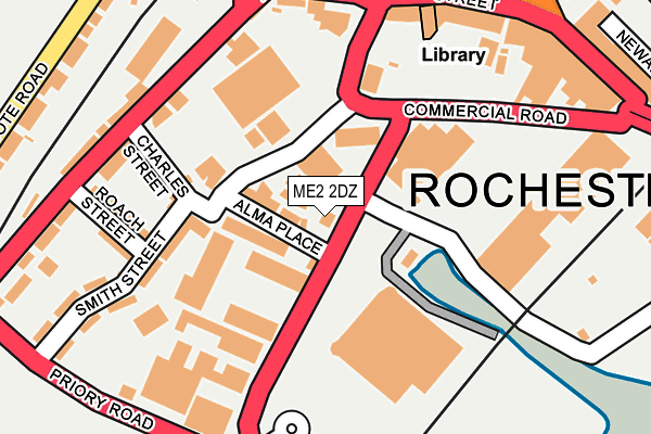 ME2 2DZ map - OS OpenMap – Local (Ordnance Survey) ME2 2DZ map - OS OpenMap – Local (Ordnance Survey)