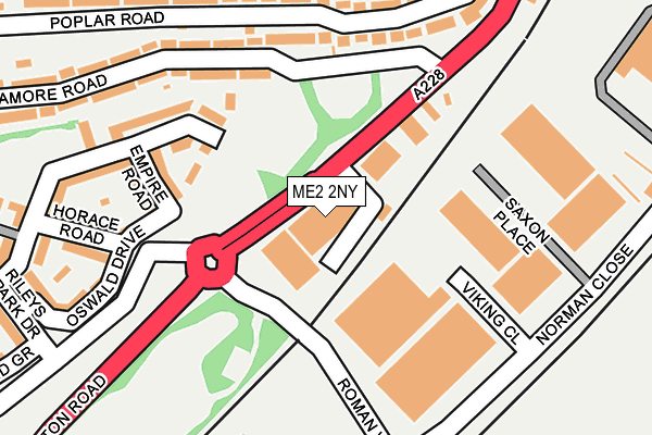 ME2 2NY map - OS OpenMap – Local (Ordnance Survey) ME2 2NY map - OS OpenMap – Local (Ordnance Survey)