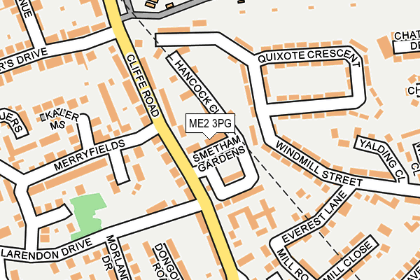 ME2 3PG map - OS OpenMap – Local (Ordnance Survey) ME2 3PG map - OS OpenMap – Local (Ordnance Survey)