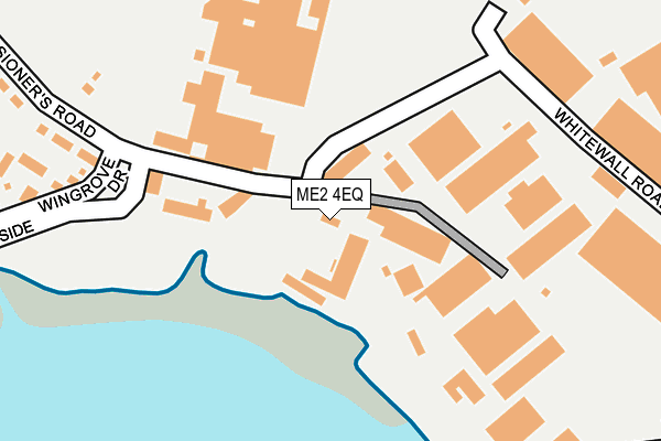 ME2 4EQ map - OS OpenMap – Local (Ordnance Survey) ME2 4EQ map - OS OpenMap – Local (Ordnance Survey)