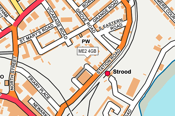 ME2 4GB map - OS OpenMap – Local (Ordnance Survey)