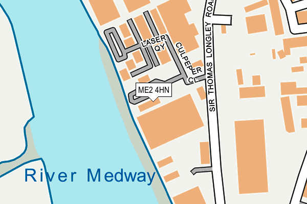 ME2 4HN map - OS OpenMap – Local (Ordnance Survey) ME2 4HN map - OS OpenMap – Local (Ordnance Survey)