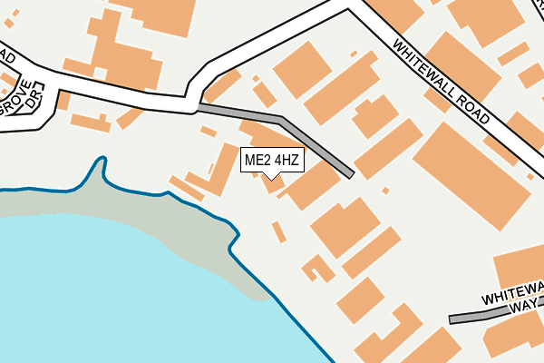 ME2 4HZ map - OS OpenMap – Local (Ordnance Survey) ME2 4HZ map - OS OpenMap – Local (Ordnance Survey)
