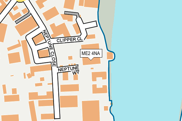 ME2 4NA map - OS OpenMap – Local (Ordnance Survey) ME2 4NA map - OS OpenMap – Local (Ordnance Survey)