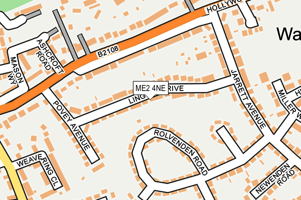 ME2 4NE map - OS OpenMap – Local (Ordnance Survey) ME2 4NE map - OS OpenMap – Local (Ordnance Survey)