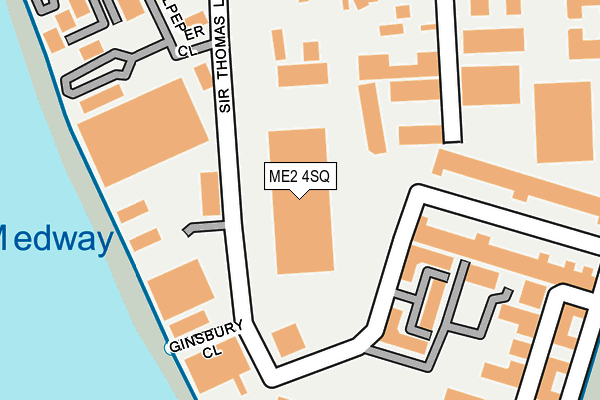 ME2 4SQ map - OS OpenMap – Local (Ordnance Survey) ME2 4SQ map - OS OpenMap – Local (Ordnance Survey)